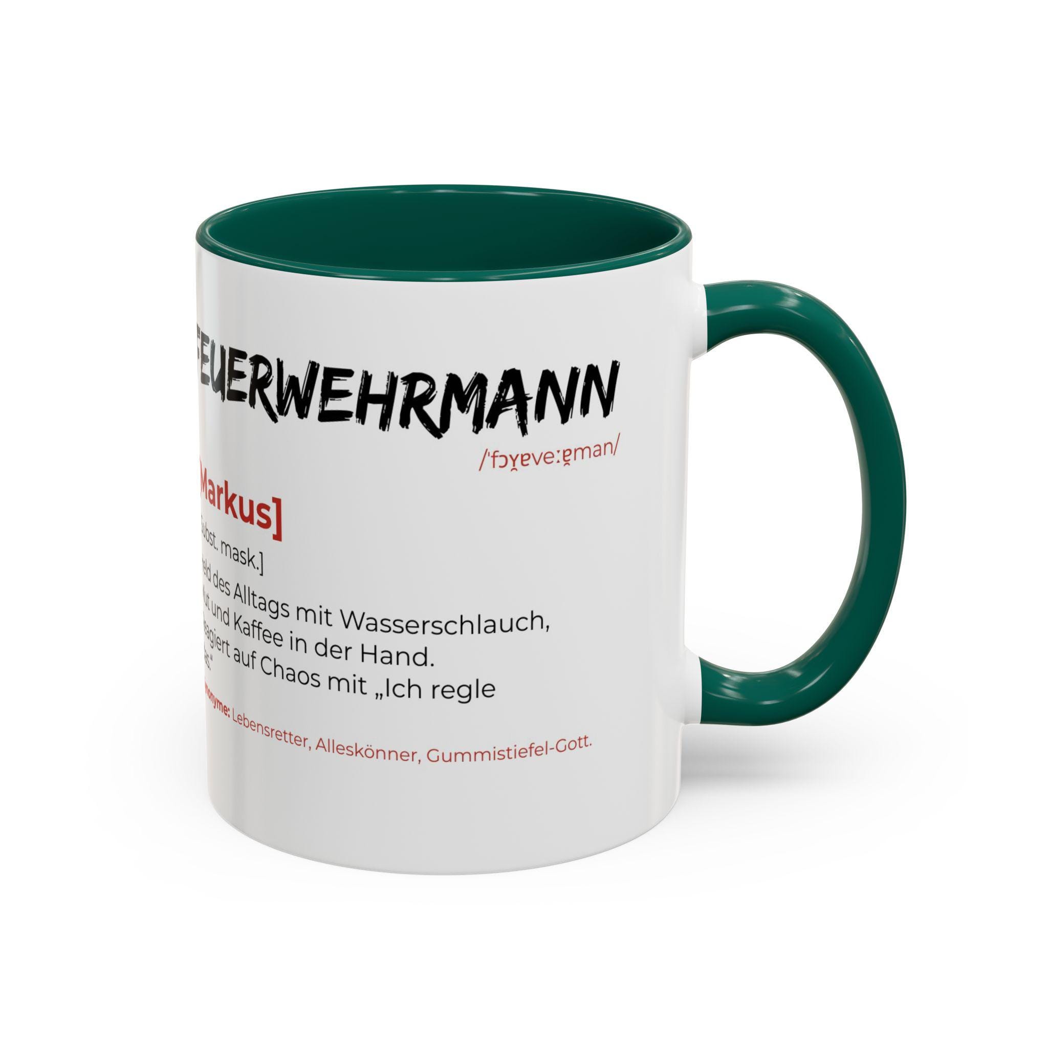 Feuerwehrmann Tasse – Lustige Definition – Bild 5