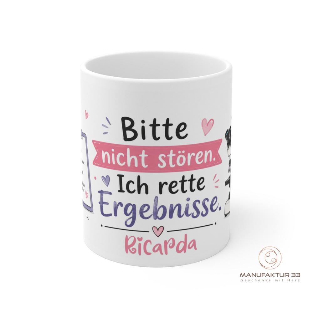 Personalisierte MTLA Tasse mit Namen – Labor Tasse – Bild 2