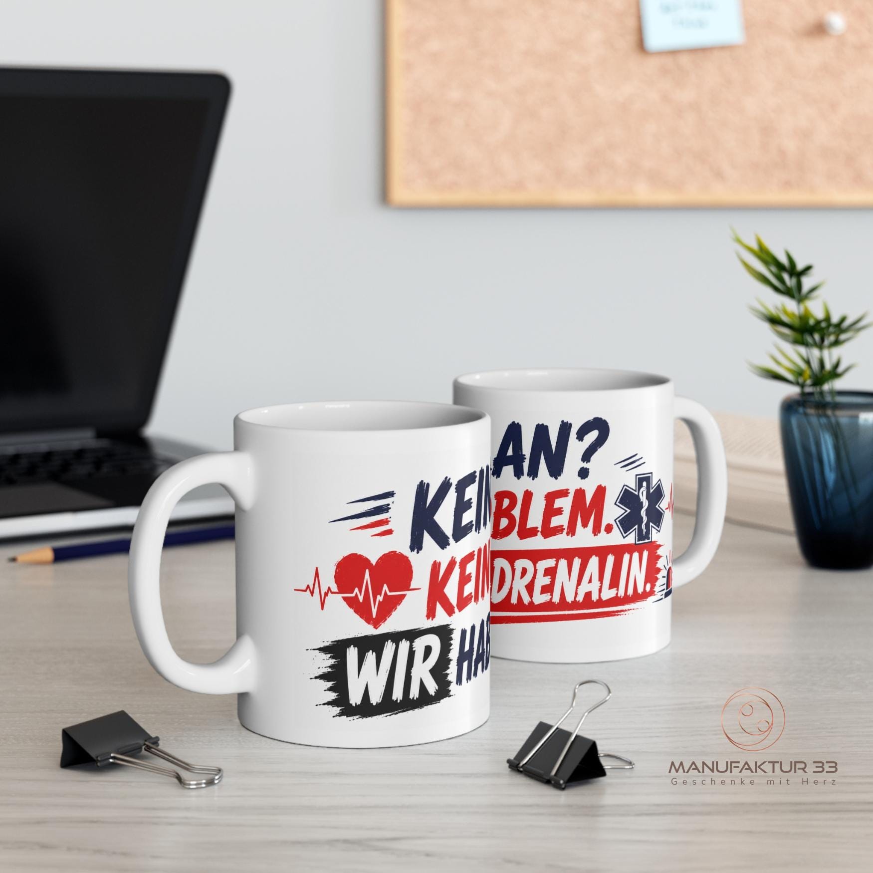 Rettungsdienst Tasse Kein Plan Kein Problem Wir haben Adrenalin – Bild 6