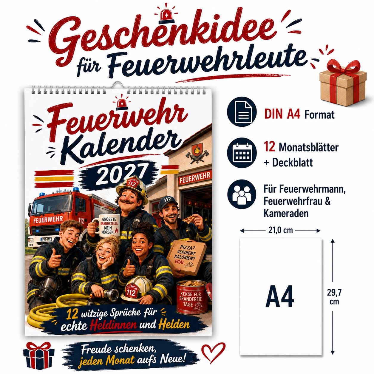Feuerwehr Kalender 2027 – Bild 5