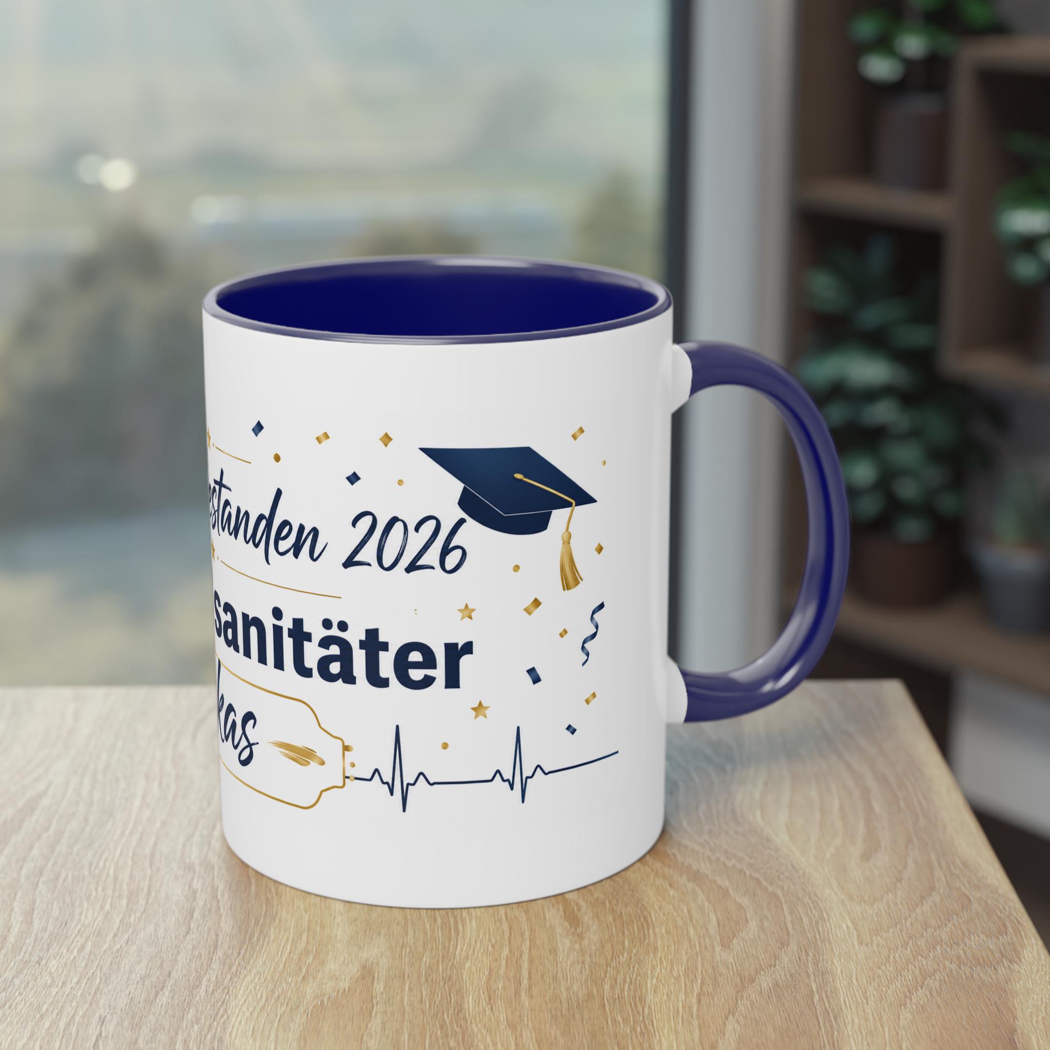 Personalisierte Notfallsanitäter Tasse Examen bestanden 2026 – Bild 6