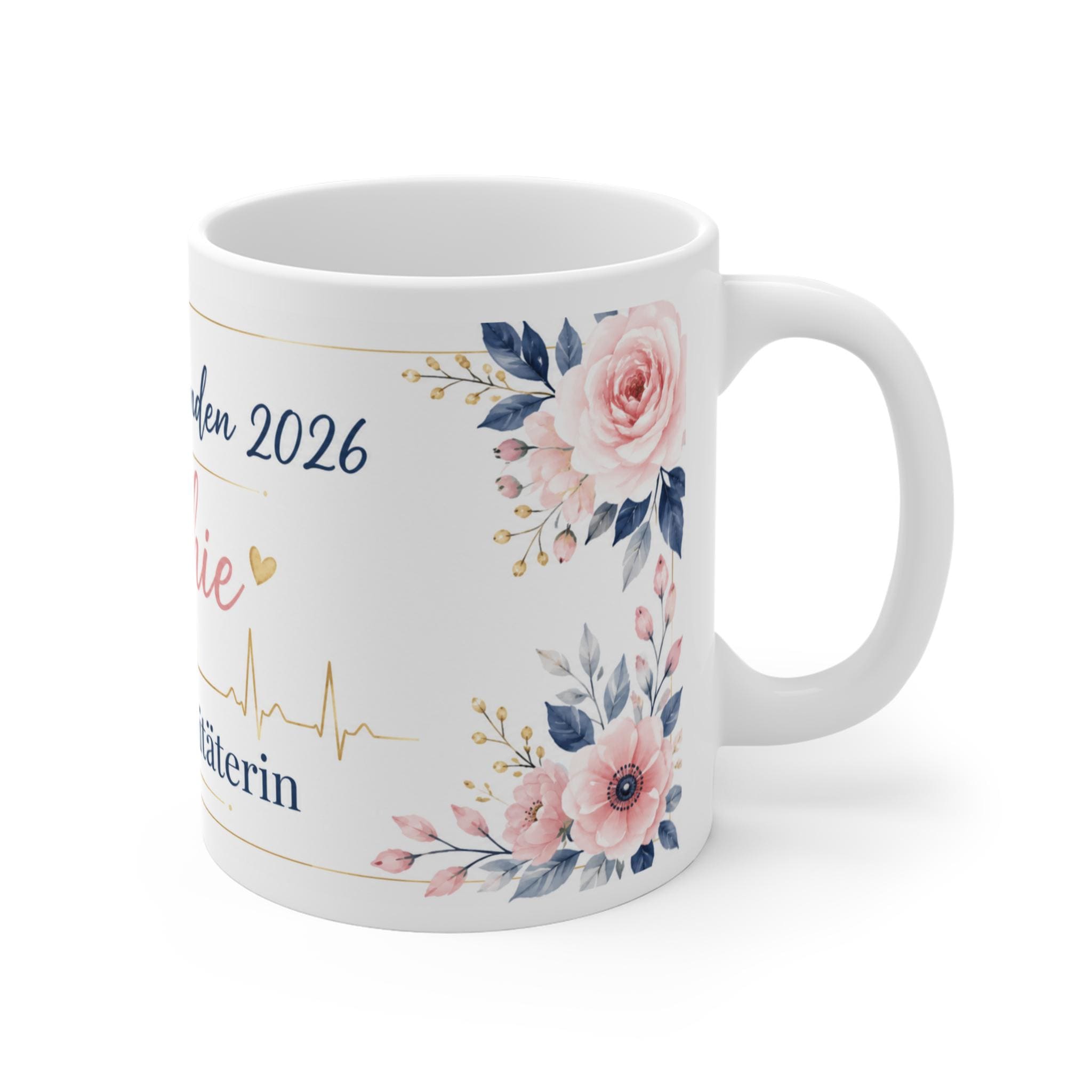 Personalisierte Notfallsanitäterin Tasse Examen bestanden 2026 – Bild 3